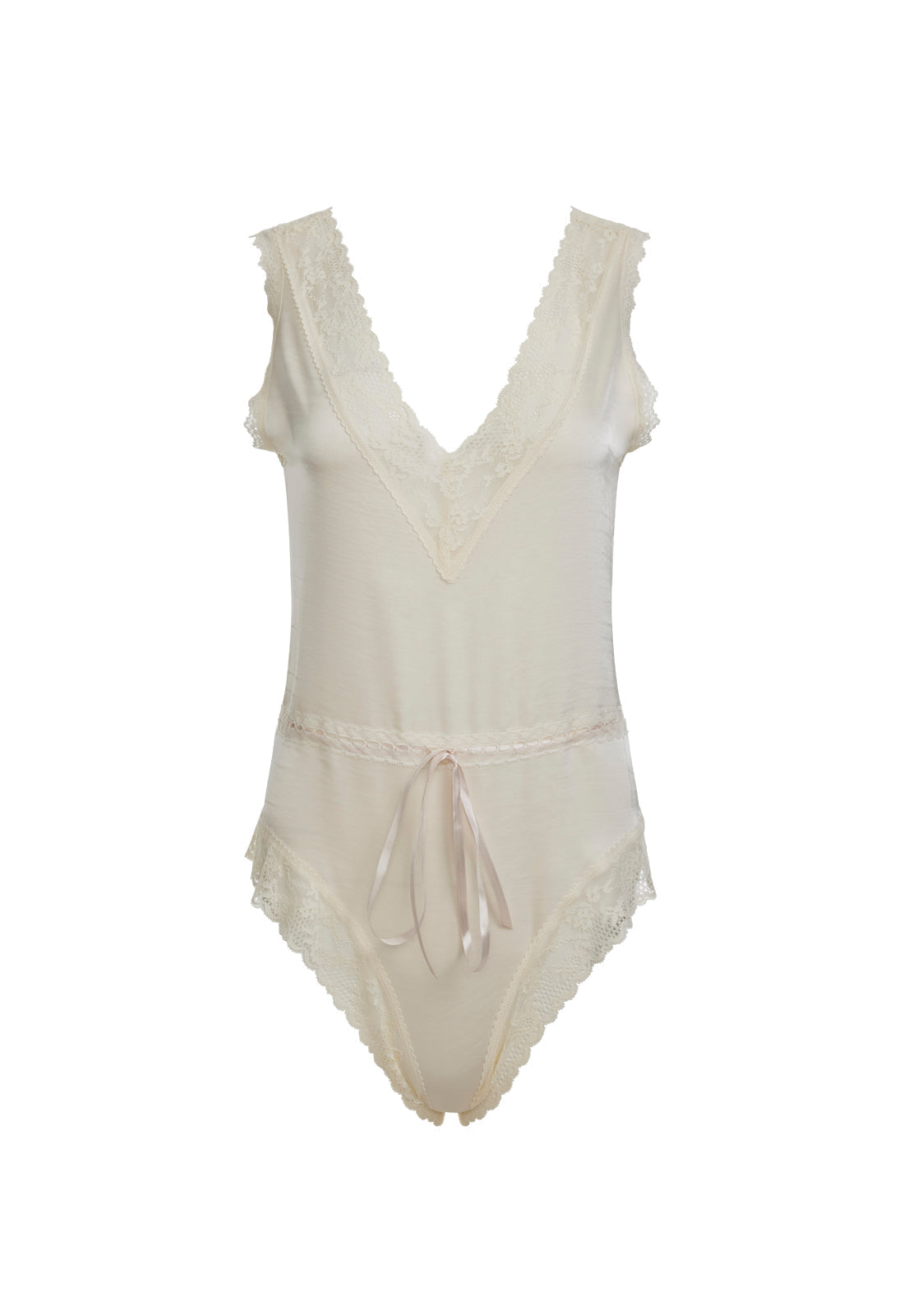 HEARTSTRINGS ROMPER - IVORY