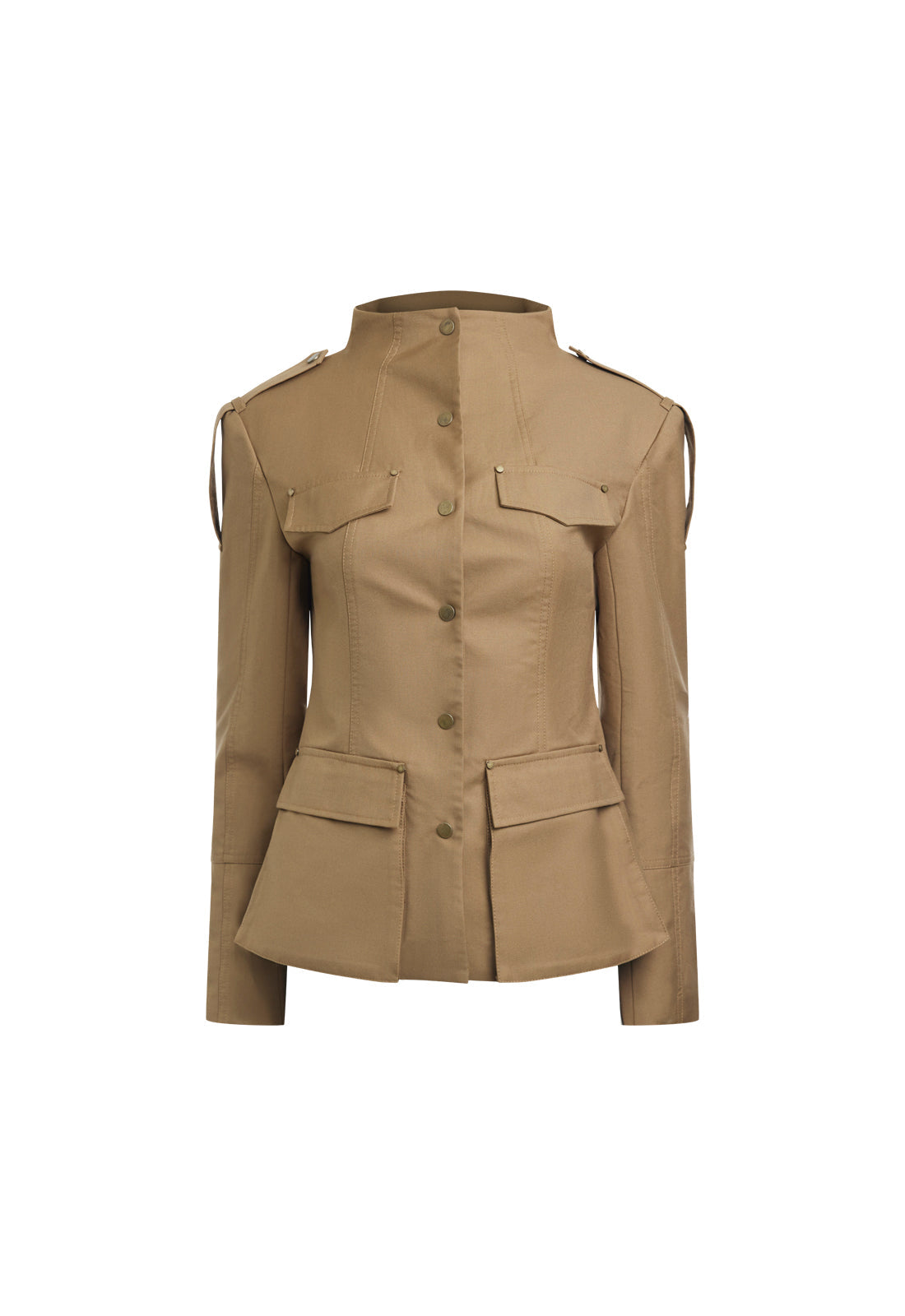 ALLURE JACKET - CAMEL