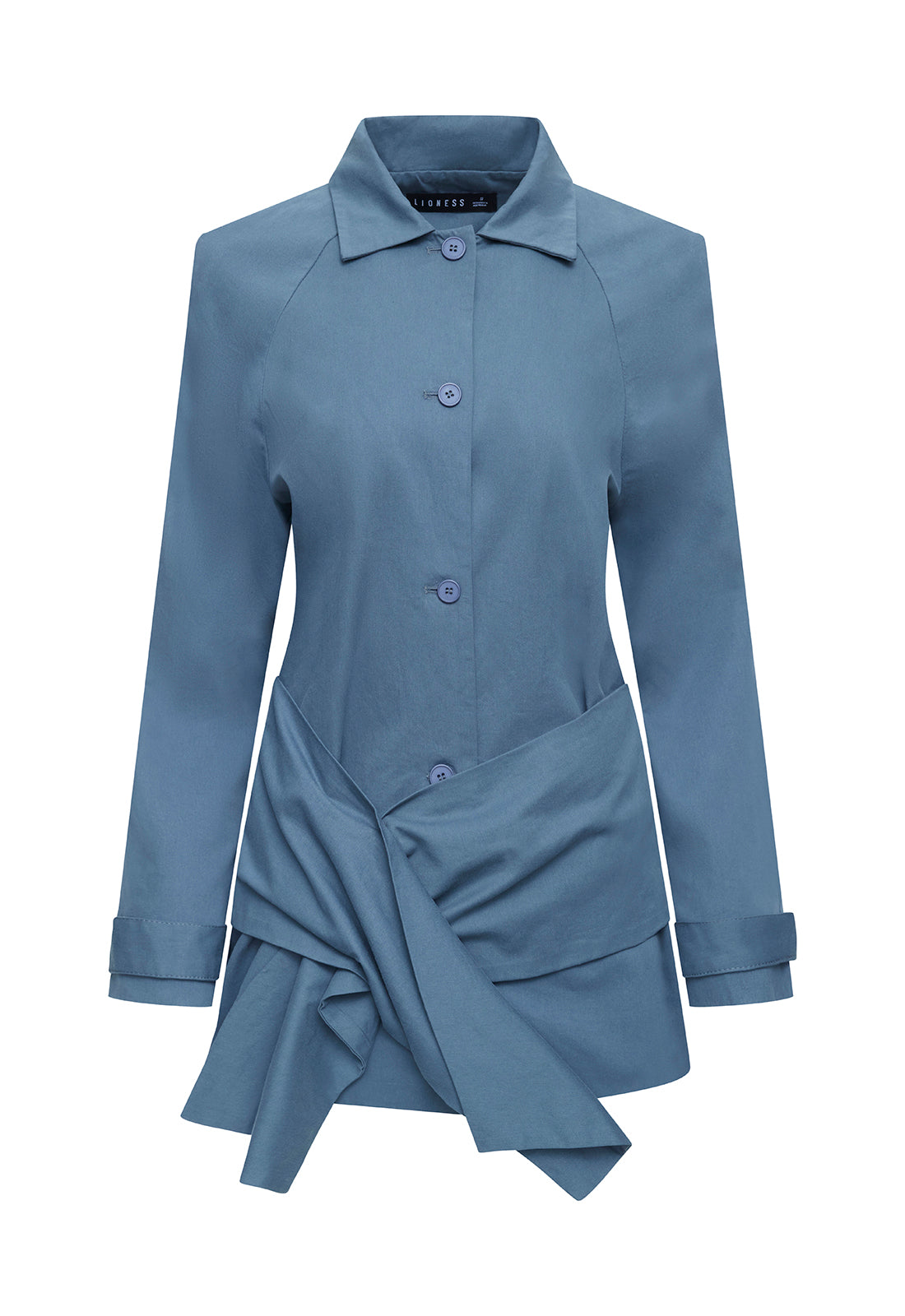 WISEGUY MINI DRESS - SLATE
