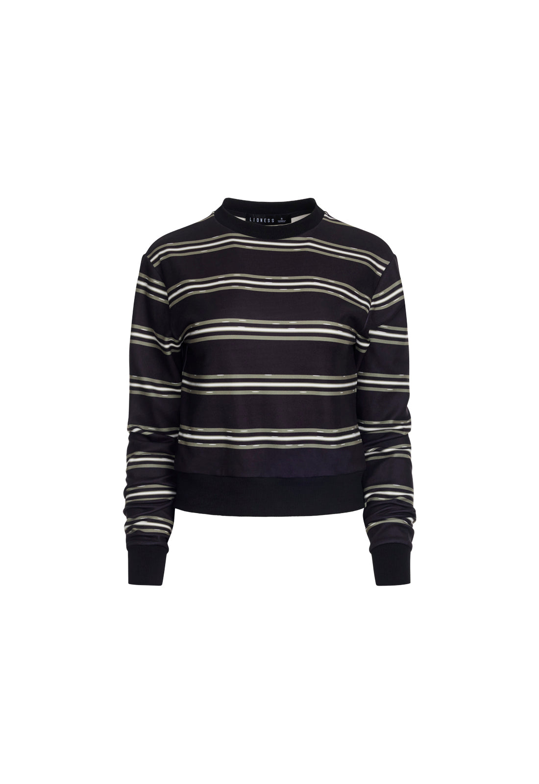 JETSET LONG SLEEVE - NOIR STRIPE