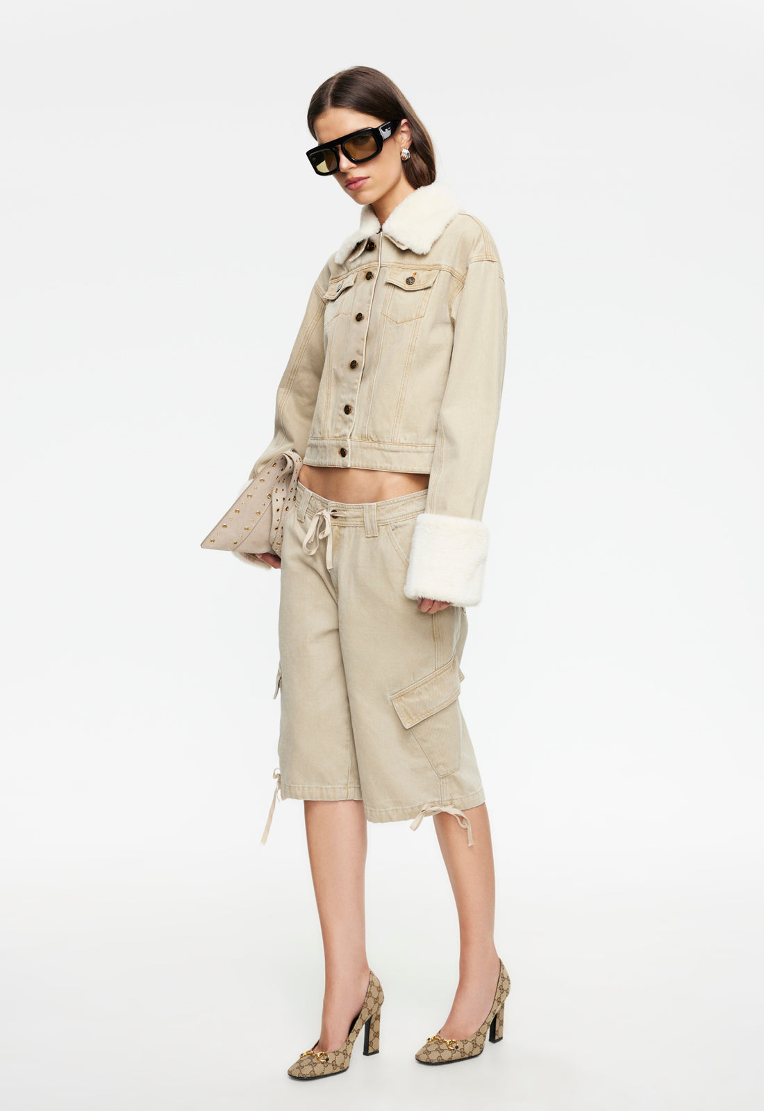APRES DENIM JACKET - STONE – LIONESS FASHION USA