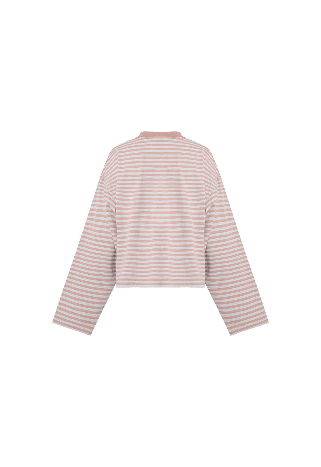BLOOM LONG SLEEVE - MUTED PASTELS STRIPE