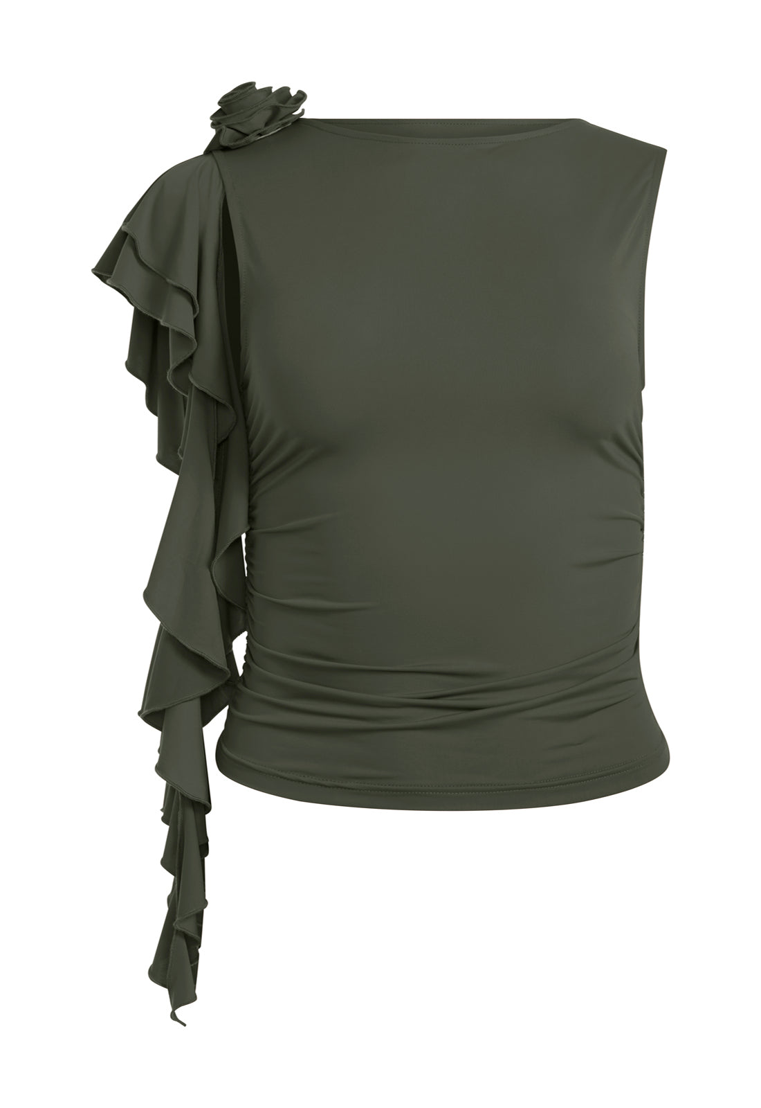 CARRIE TOP - KHAKI