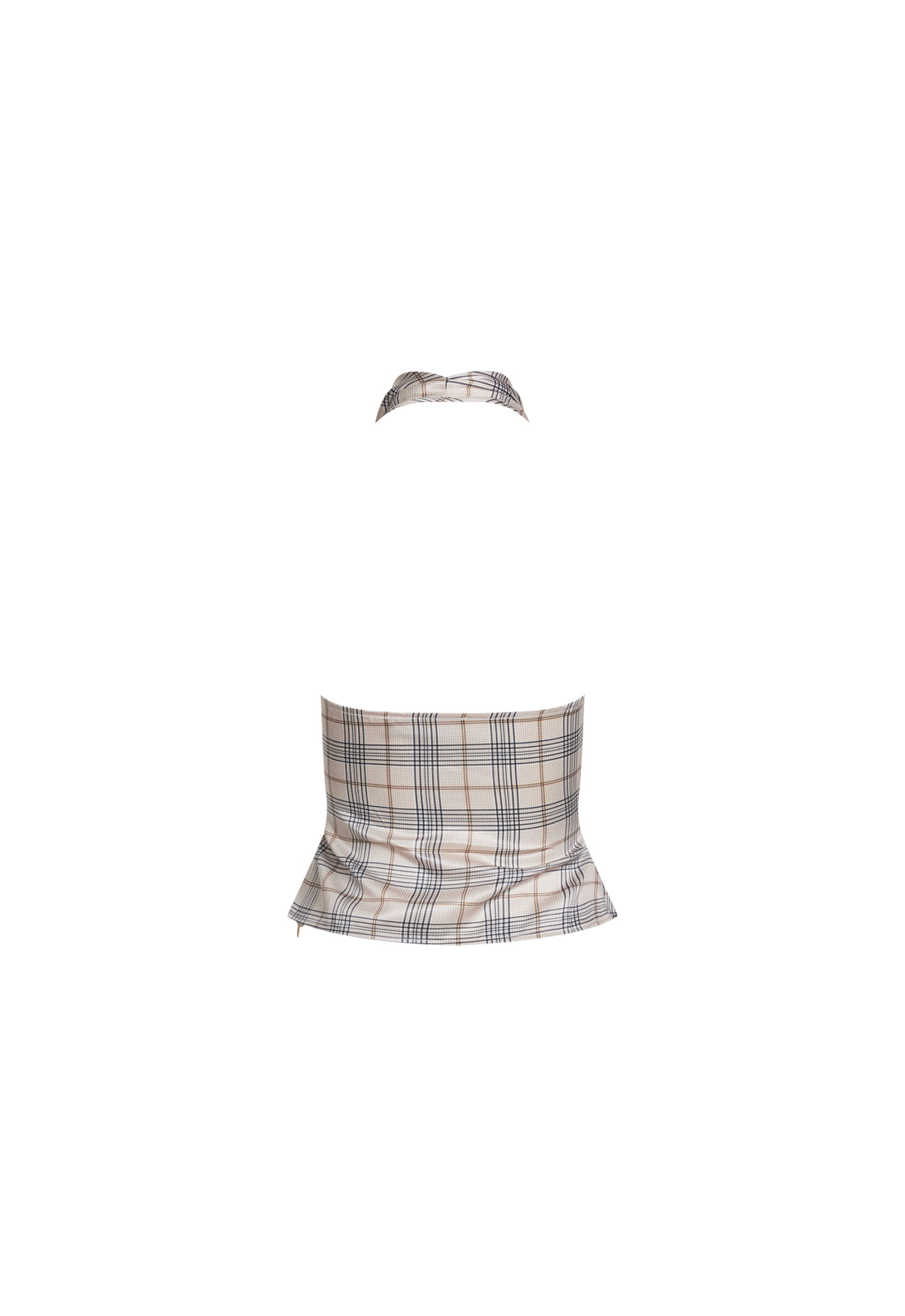 HERITAGE HALTER - BEIGE PLAID