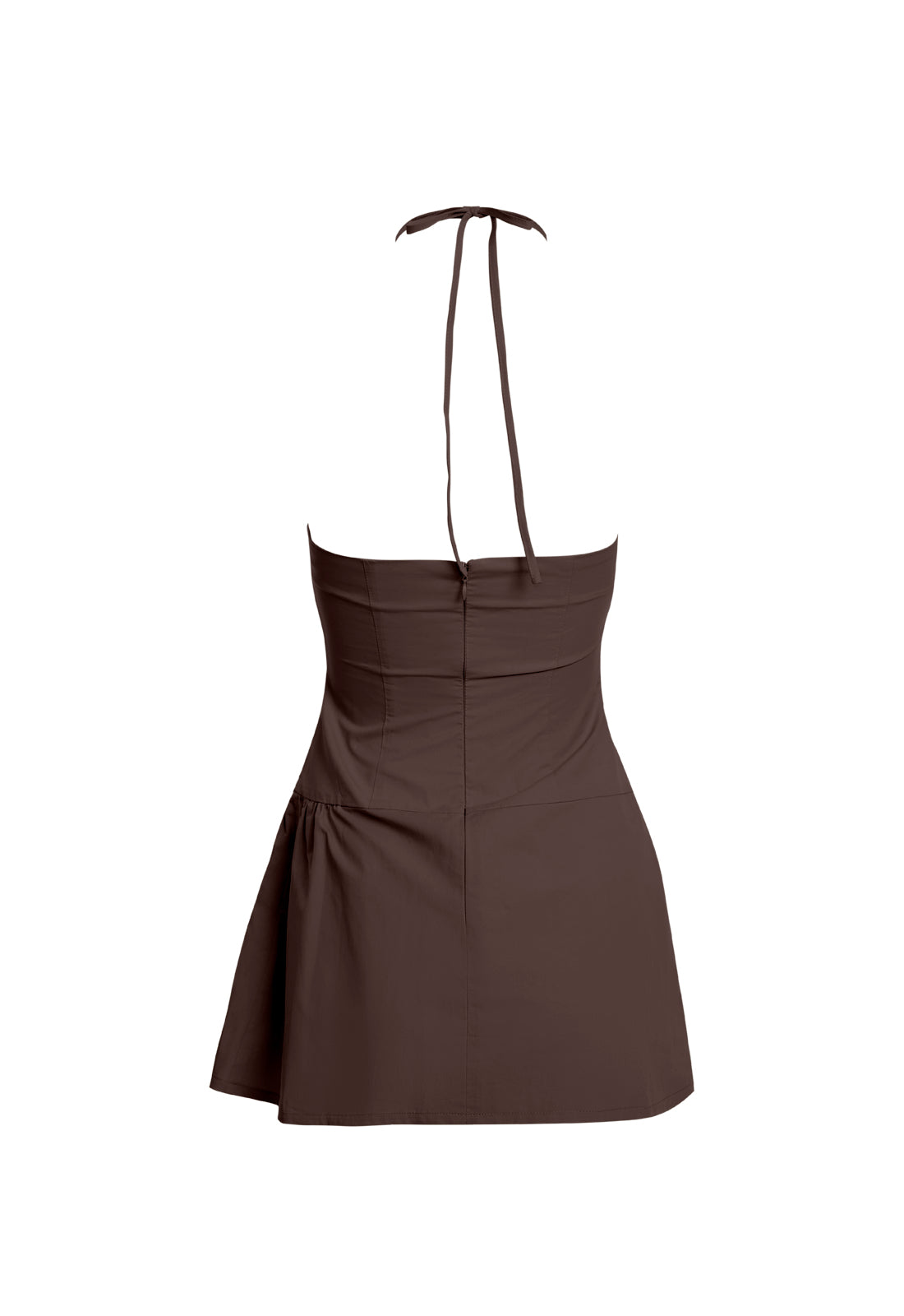 DREAMSCAPE MINI DRESS - CHOCOLATE
