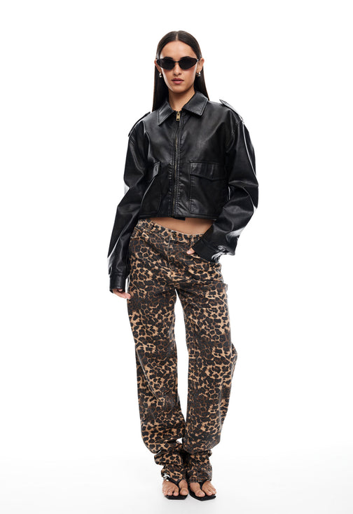 CARMELA JEANS - LEOPARD