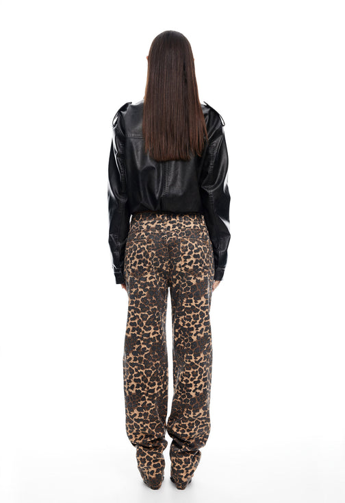 CARMELA JEANS - LEOPARD