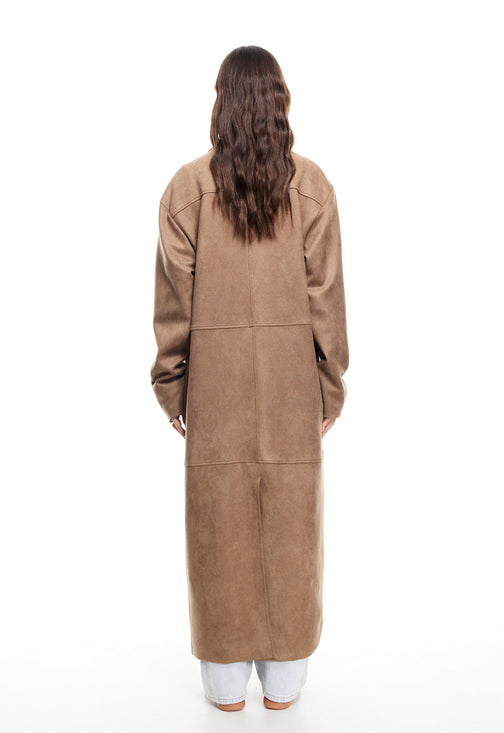 OASIS COAT - COFFEE