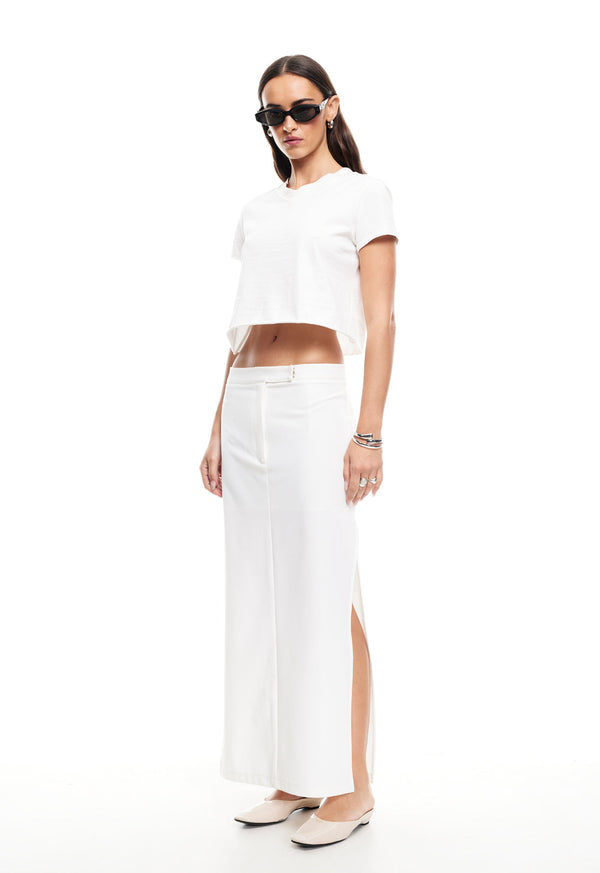 LUNE MAXI SKIRT - FOAM
