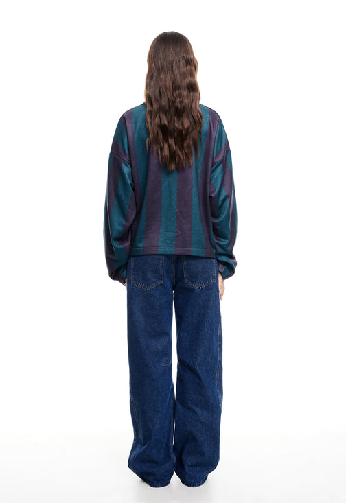 REBELS JERSEY - NAVY STRIPE