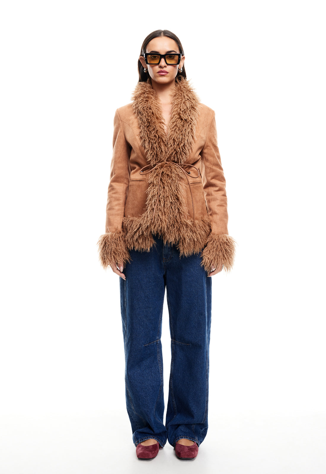 OUI OUI COAT - CAMEL