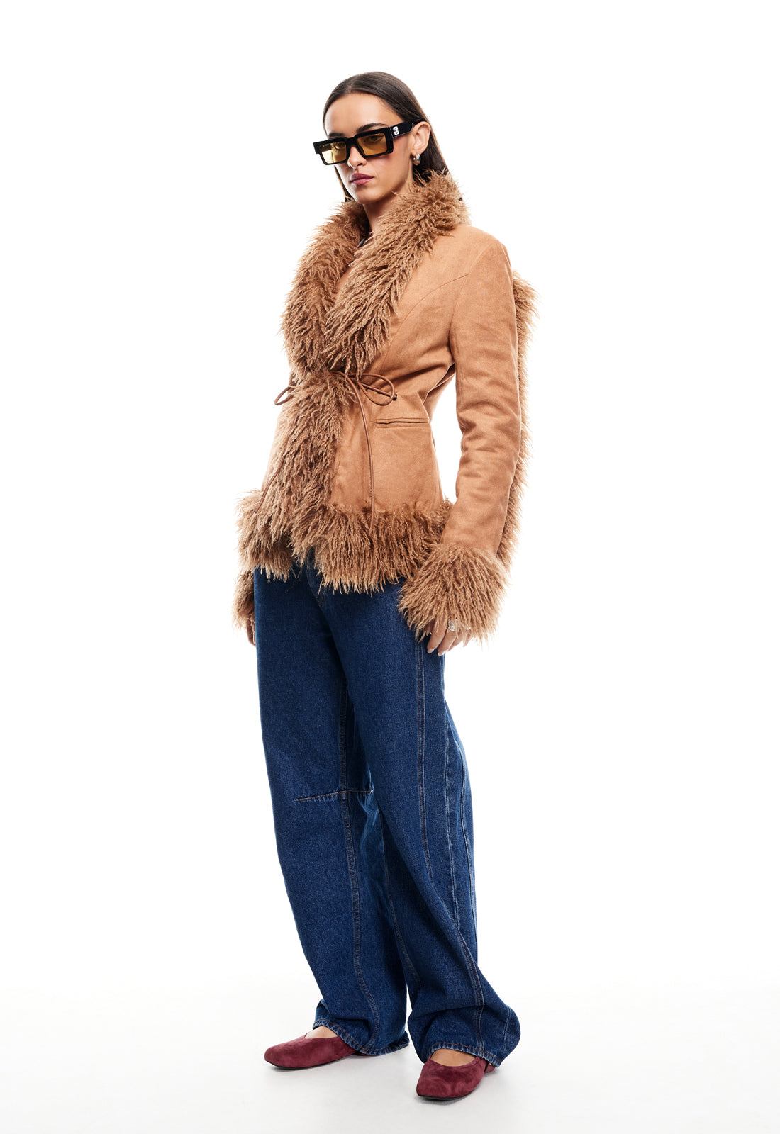 OUI OUI COAT - CAMEL