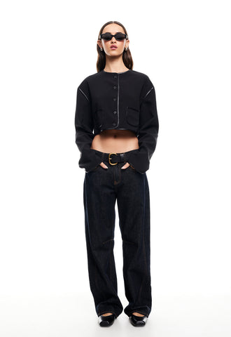 PENNY TRENCH + TWILIGHT CROP