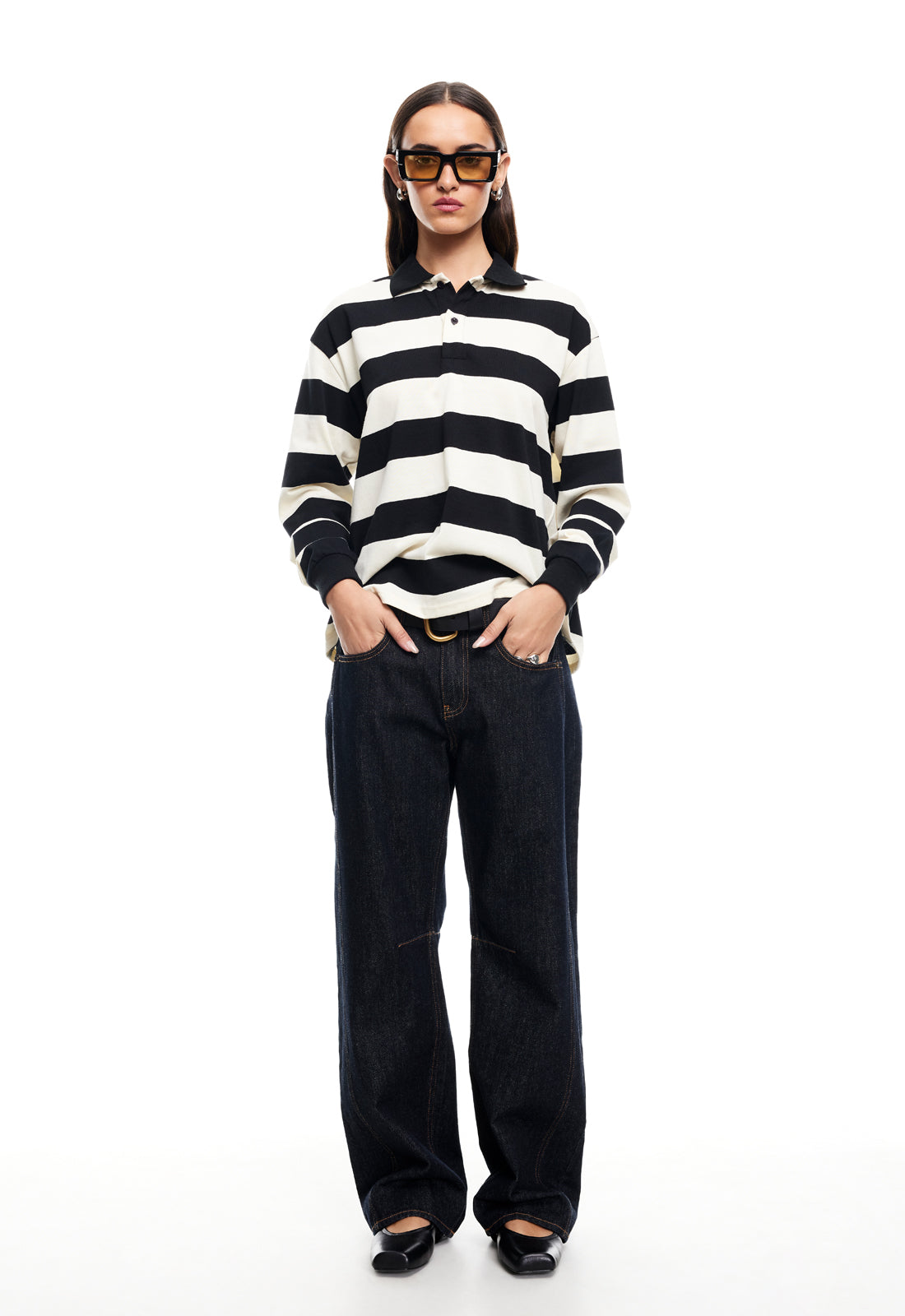 NAUTICA JERSEY - INK STRIPE