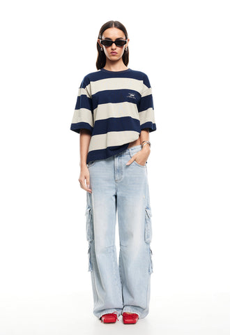 EMERGING TEE + REBORN MINI SHORTS
