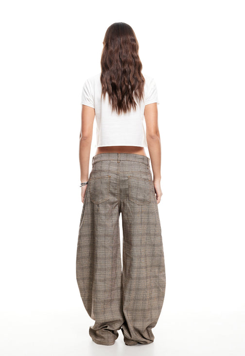 HORSESHOE PANT - CHECK