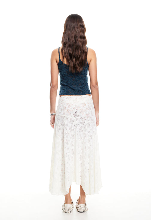 TIDAL MIDI SKIRT - FOAM