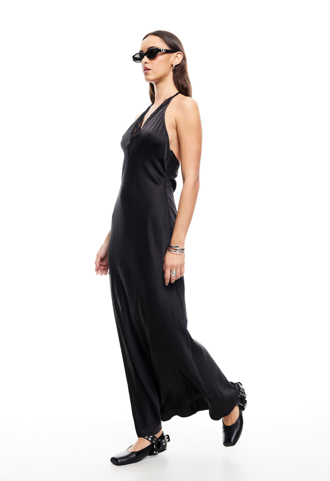 SHORELINE MAXI DRESS - INK
