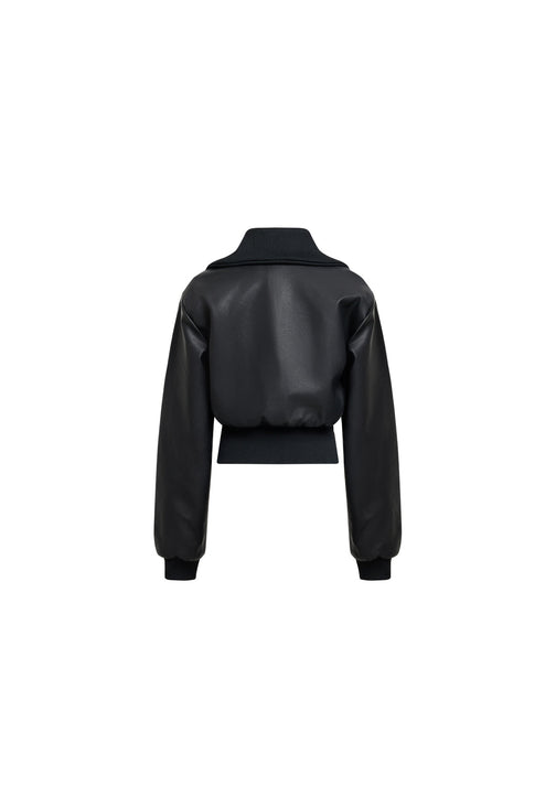 WESTWOOD CROP JACKET - ONYX