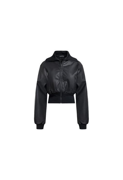 WESTWOOD CROP JACKET - ONYX