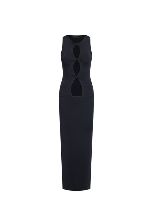 HOMECOMING MAXI DRESS - ONYX