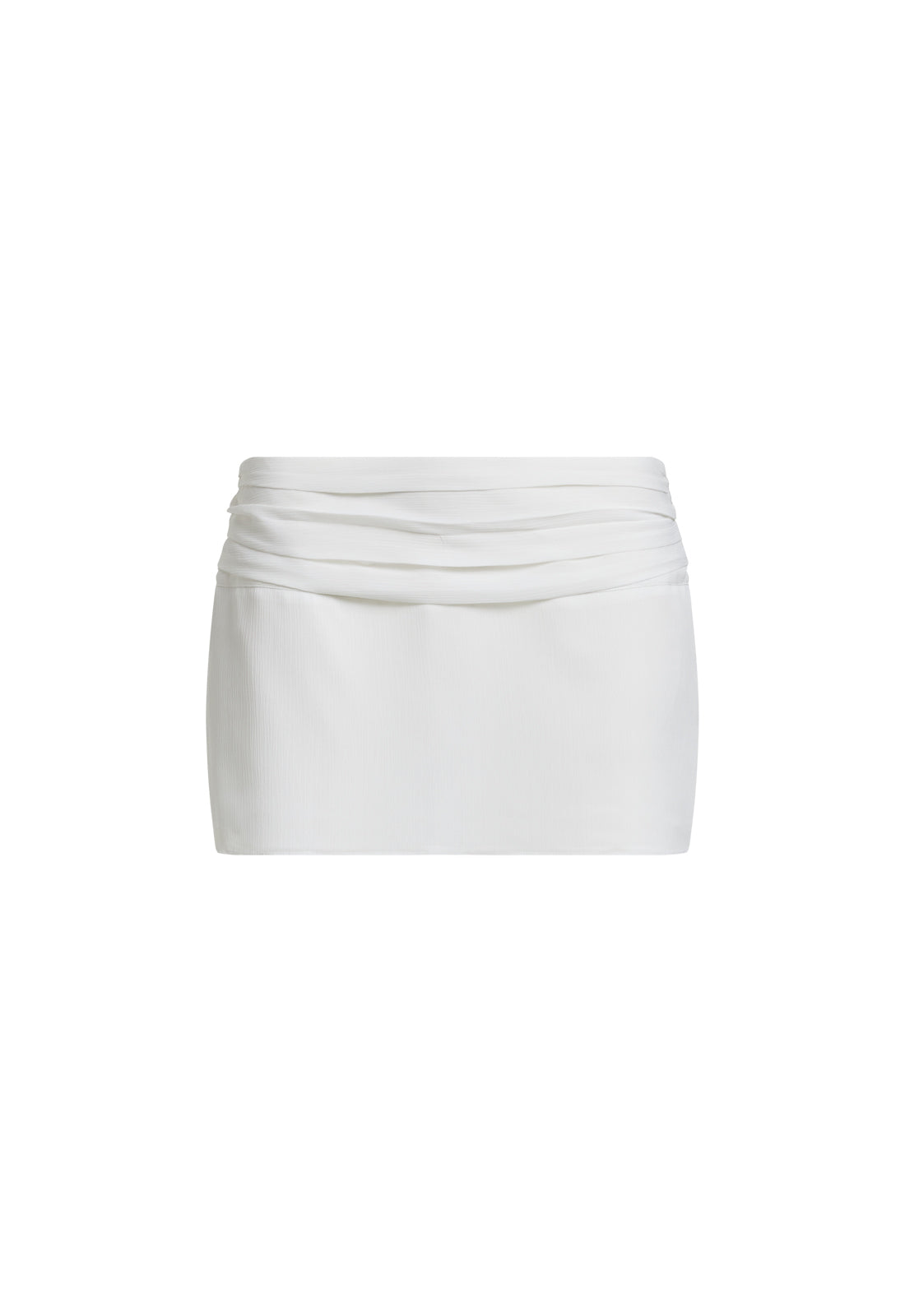 UNTAMED MINI SKIRT - IVORY