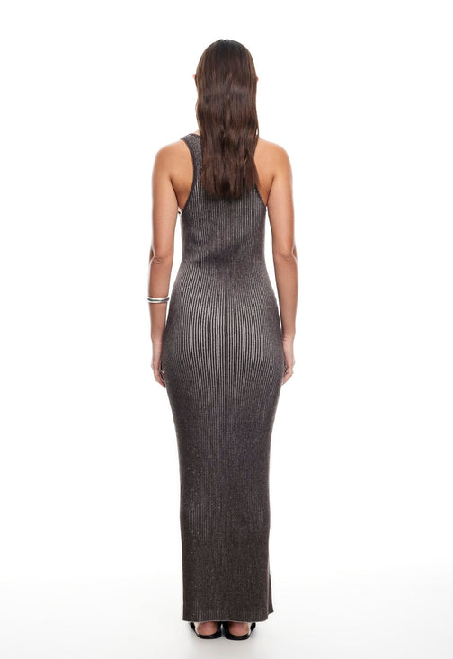 REBIRTH MAXI DRESS - CHOCOLATE