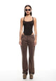 JE TAIME BODYSUIT - CHOCOLATE