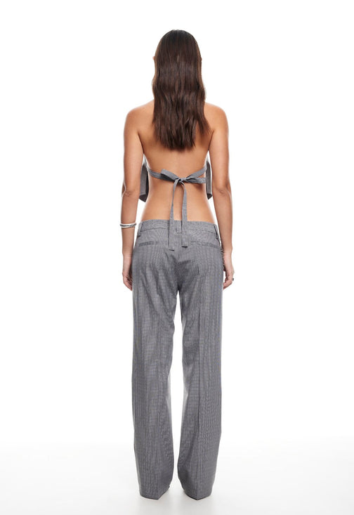 BESSETTE PANT - ONYX GINGHAM