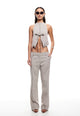 BESSETTE PANT - BEIGE GINGHAM