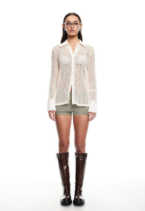 UNVEILING SHIRT - CREAM
