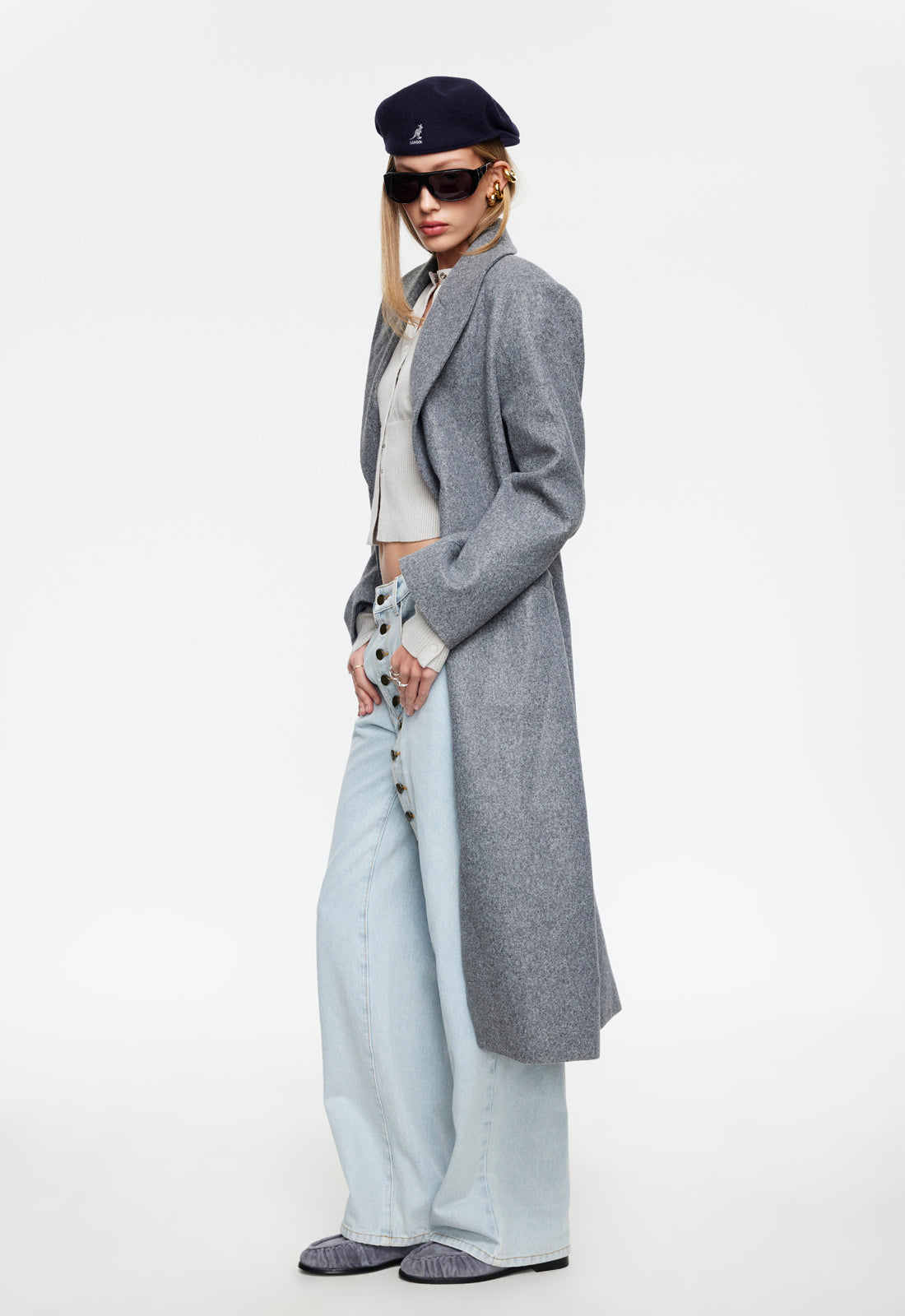 OLSEN COAT - SLATE