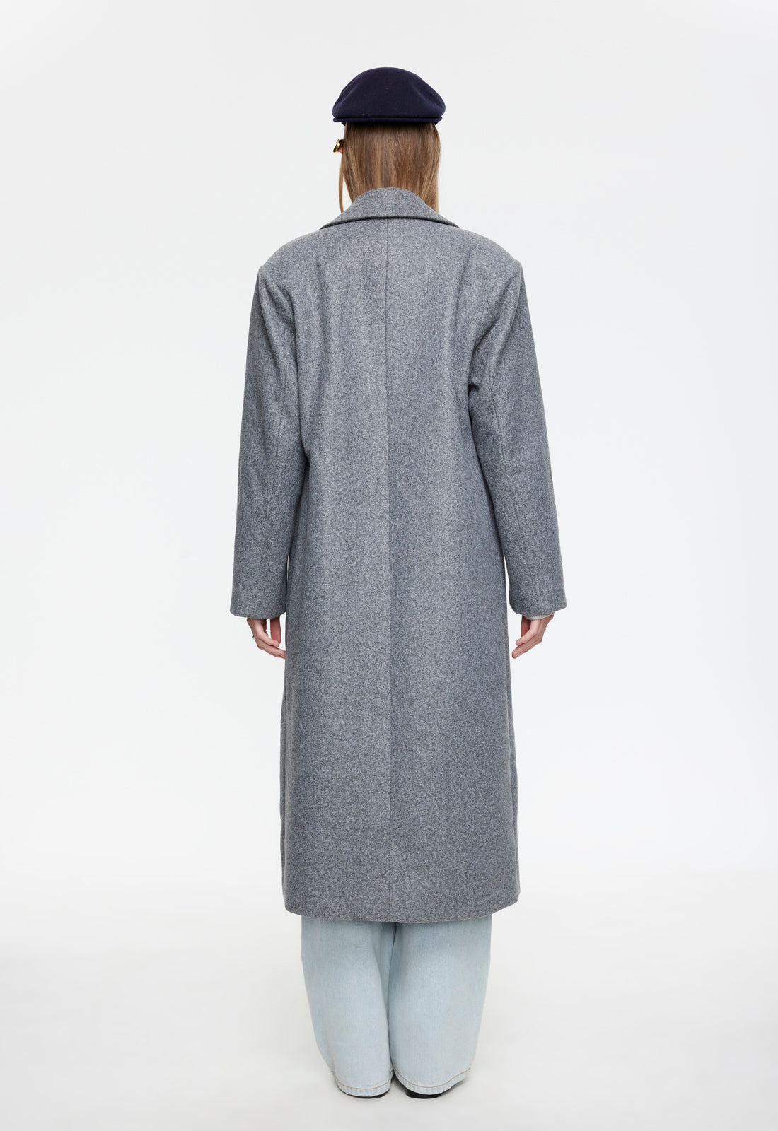 OLSEN COAT - SLATE – LIONESS FASHION USA