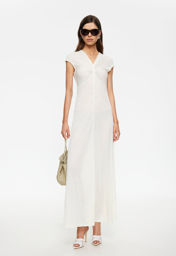 ADRIANA MAXI DRESS - VANILLA