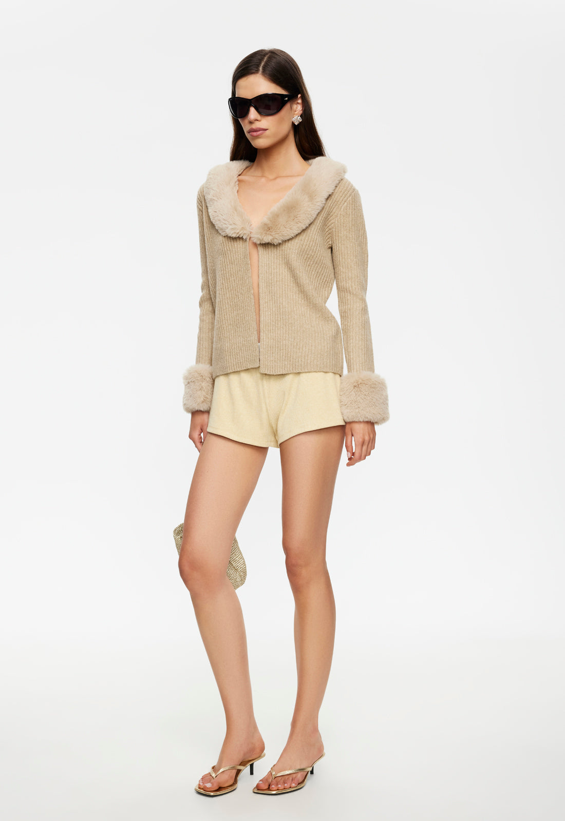 VITA KNIT SHORT - MUSTARD
