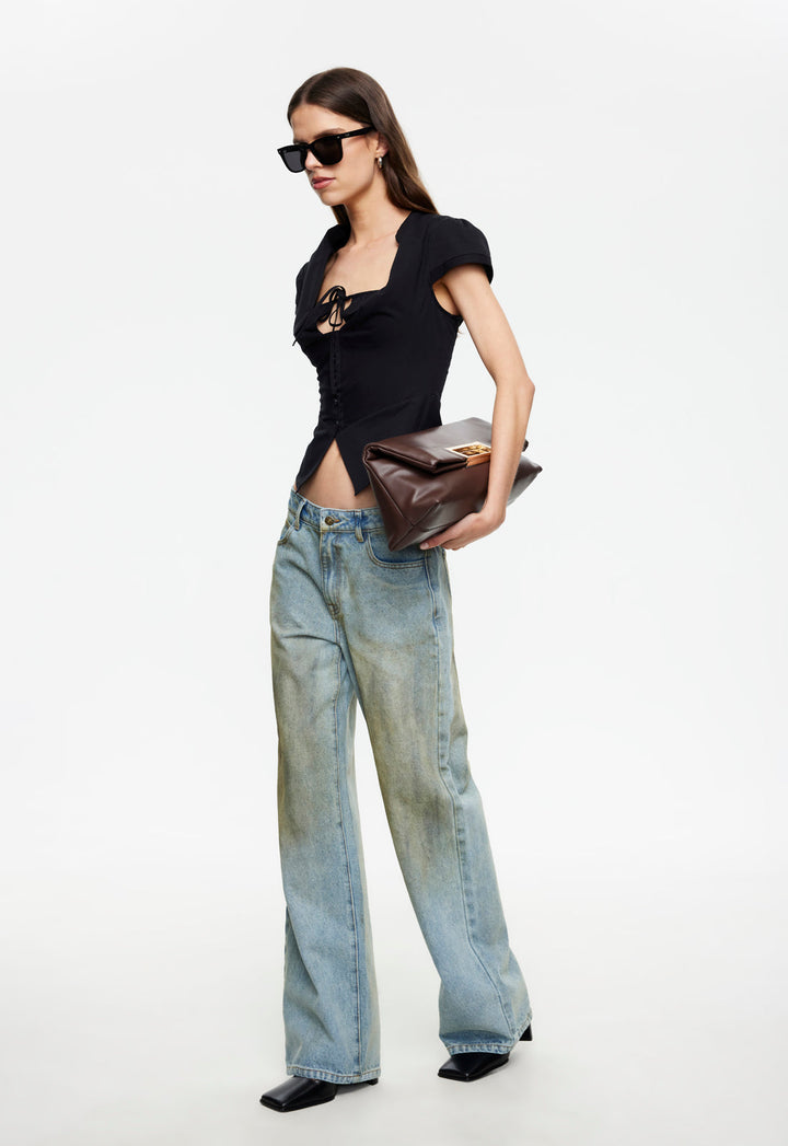 KENDALL TOP - NOIR