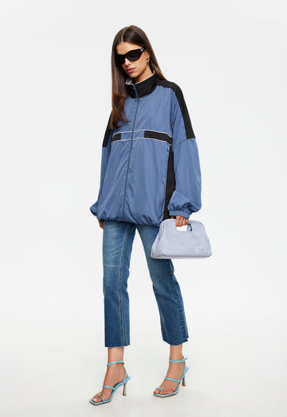 Rhode Windbreaker | Slate Blue | Lioness – LIONESS FASHION USA