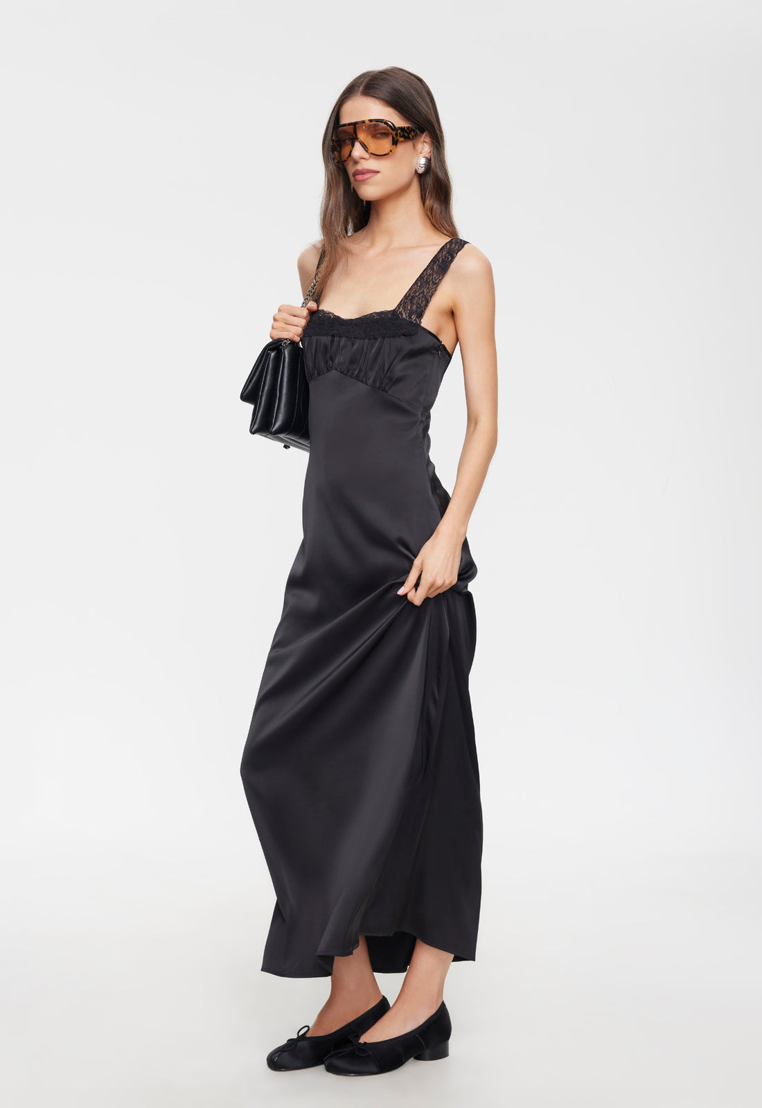 LOVE LETTERS MAXI DRESS - NOIR - S - Women's Women's Dresses