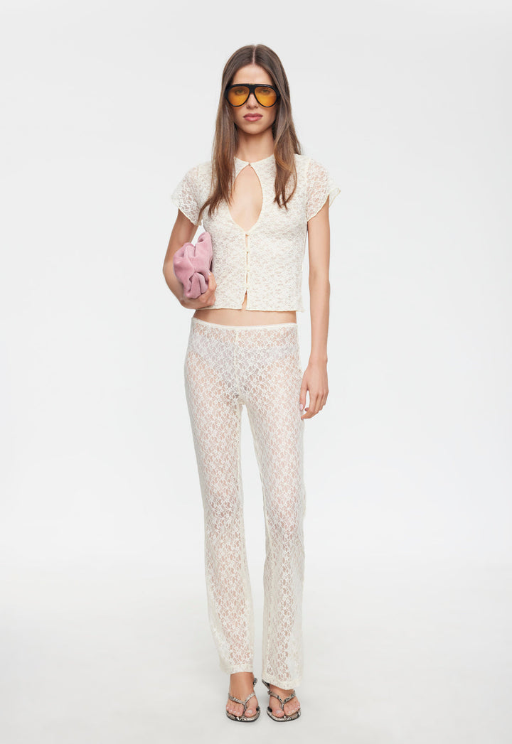LOVE LETTERS PANT - LEMON