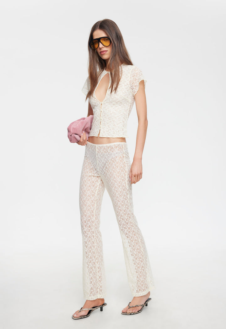 LOVE LETTERS PANT - LEMON