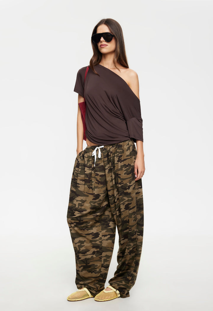 WILDLANDS TEE - CHOCOLATE