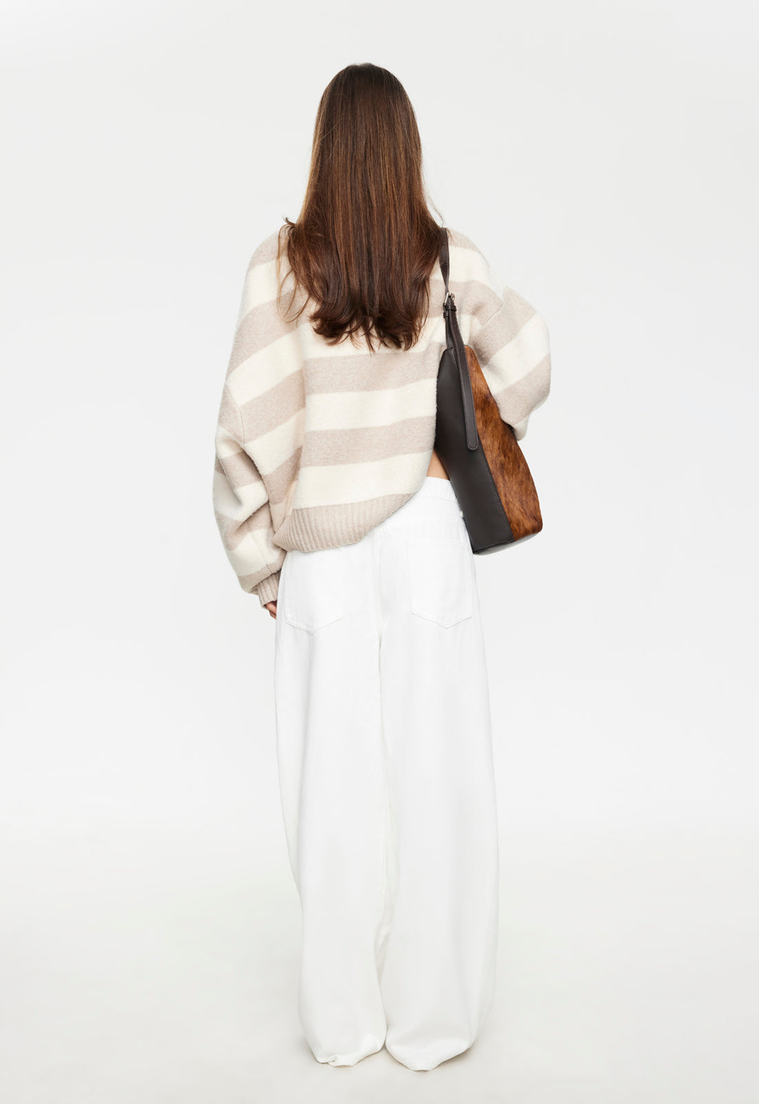 DOLCE KNIT - SAND STRIPE