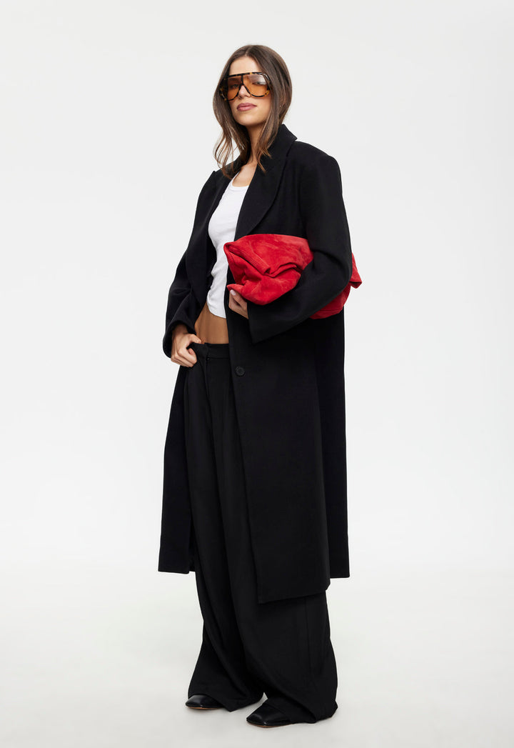 OLSEN COAT - ONYX