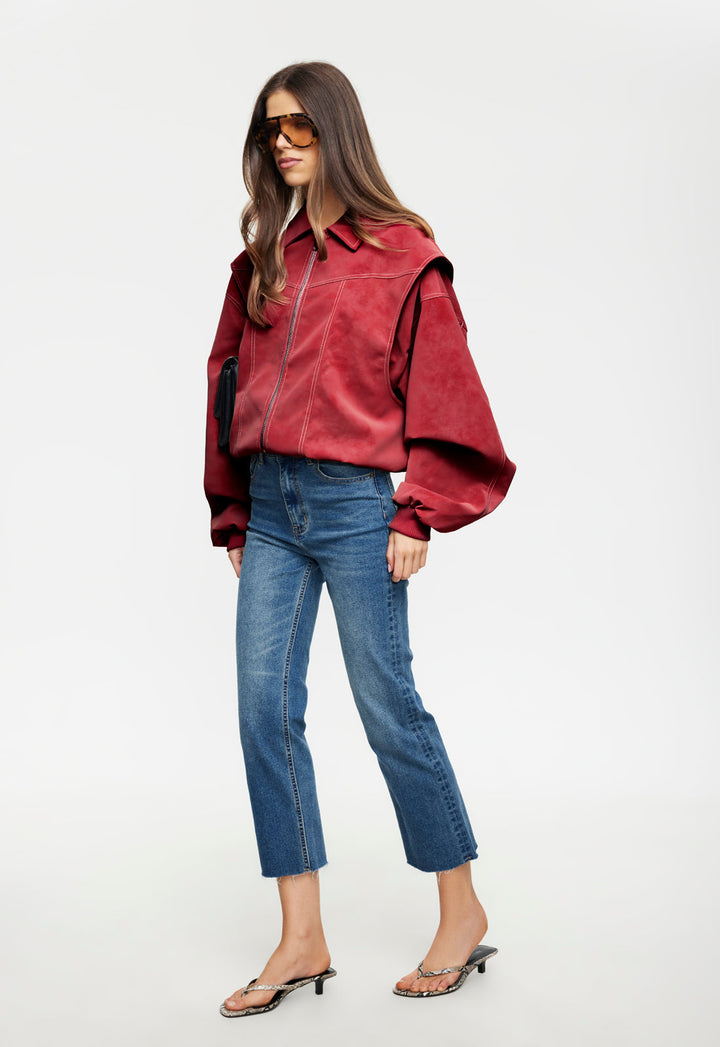 VISTA BOMBER - CRIMSON