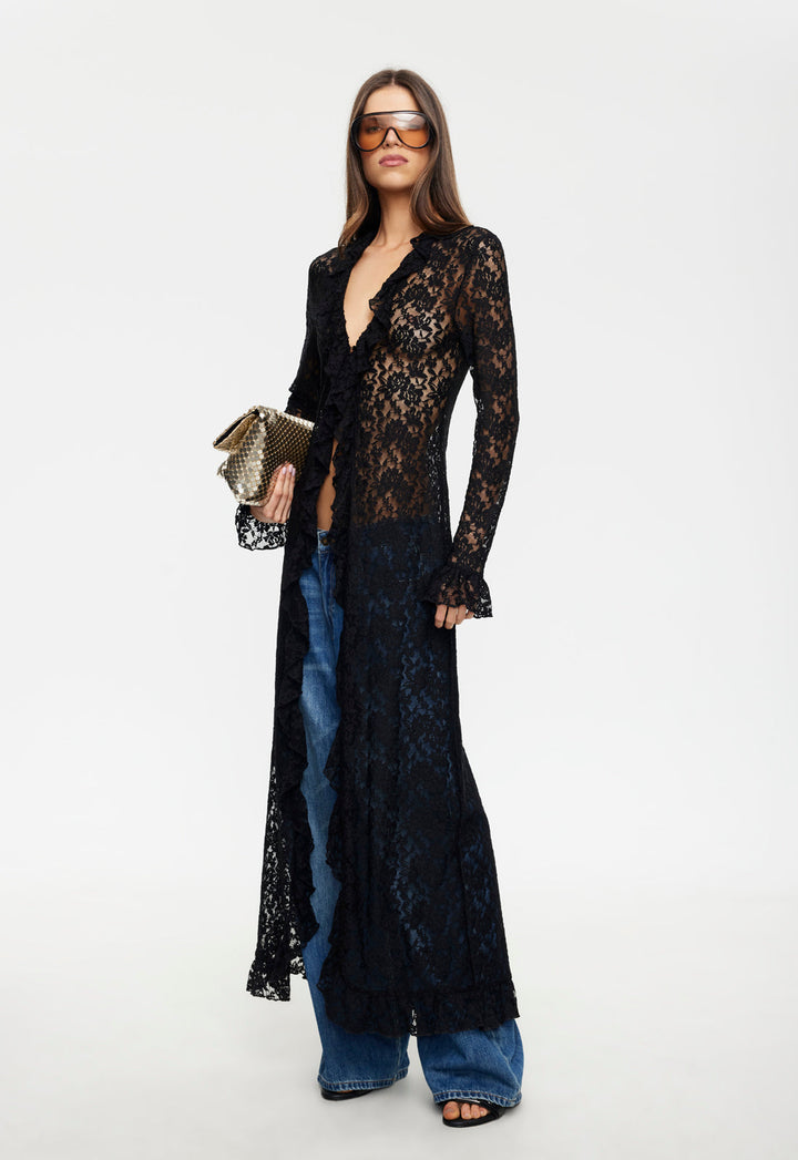 LONG NIGHTS MAXI DRESS - NOIR