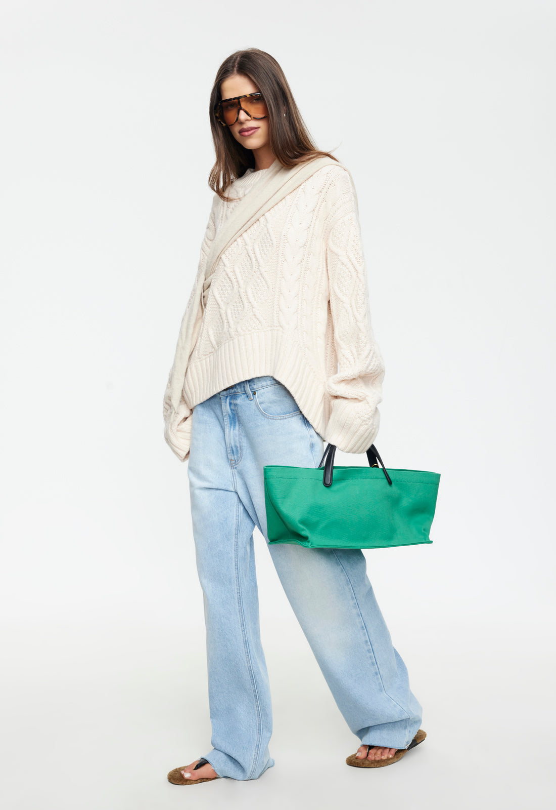 LIAISON CABLE KNIT - CREAM