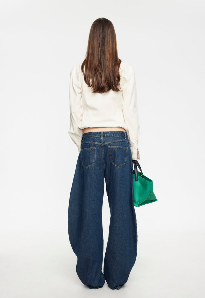 HORSESHOE JEAN - DARK DENIM