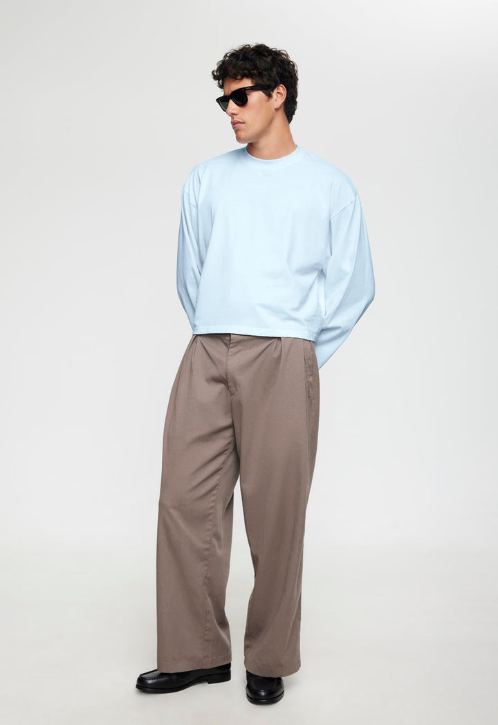 BLOOM LONG SLEEVE - BABY BLUE