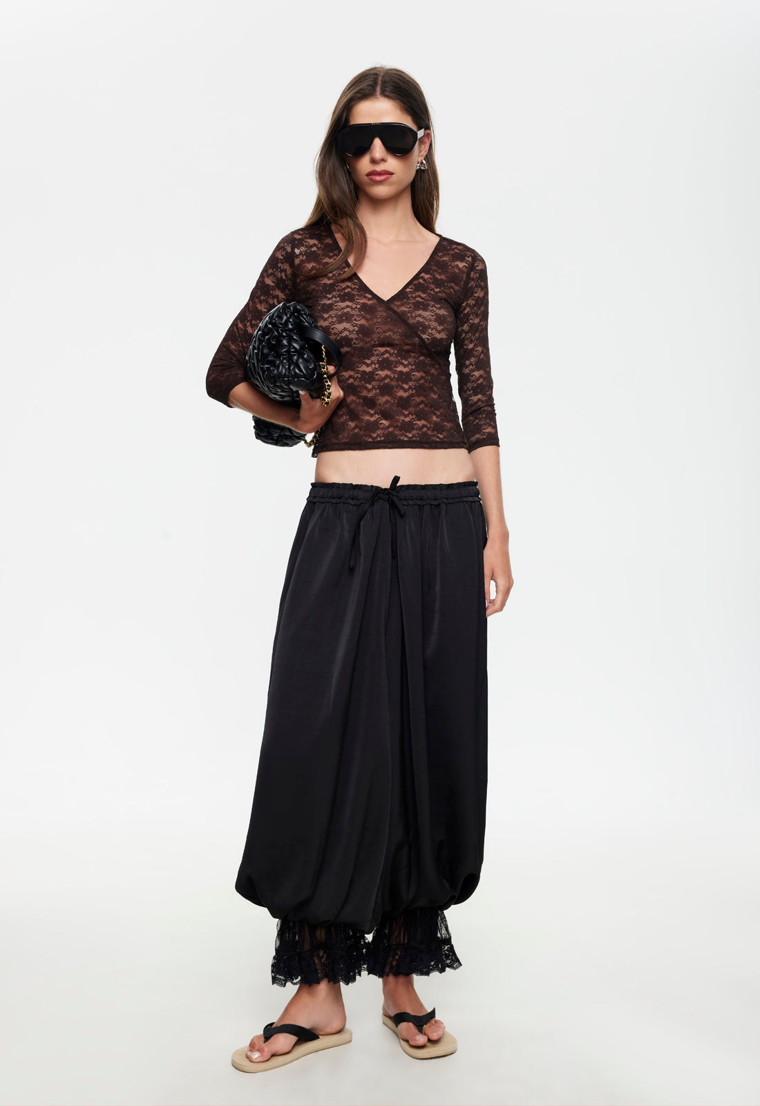 KISS & TELL PANT - NOIR