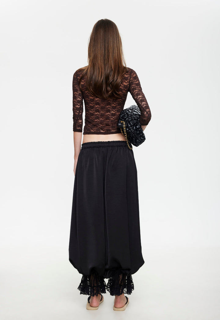 KISS & TELL PANT - NOIR